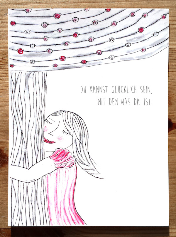 einfach so glücklich sein